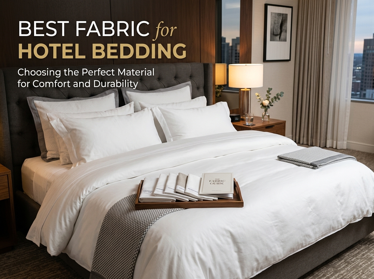 Best Fabric for Hotel Bedding: Choosing the Perfect Material for Comfort and Durability